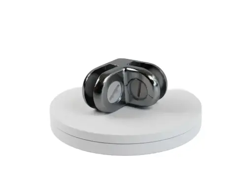 [2-WAY-MTL-CBB] 2 Way L Clip for glass displays